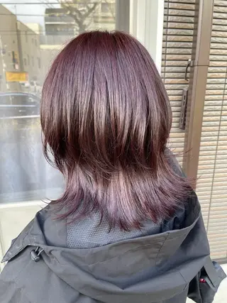 セミロング カラー kauti 池袋所属・まつもと 🌵のヘアスタイル