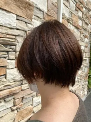 ショート スパイキーショート パーマ　具志堅　太志のヘアスタイル