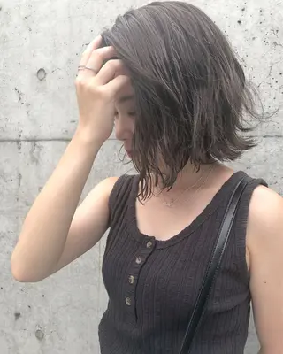 ショート カラー 店長 小池アキトのヘアスタイル