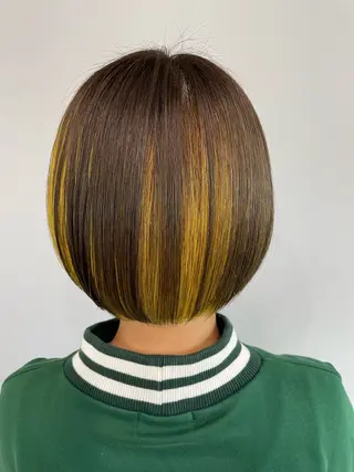 ショート カラー 今雪 聡美のヘアスタイル