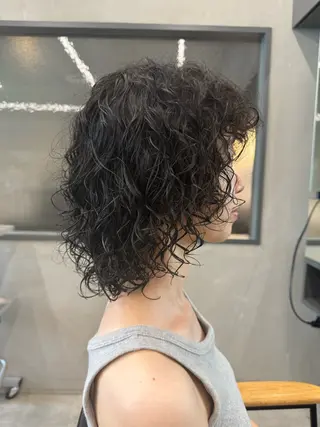 ショート パーマ 🌈前田 潤 /ショート/レイヤーのヘアスタイル