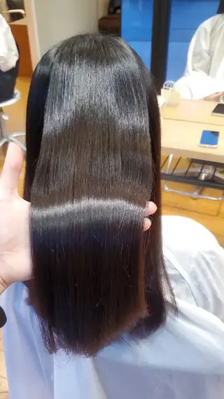 ロング カラー 髪質改善/白髪ぼかし SHIONのヘアスタイル