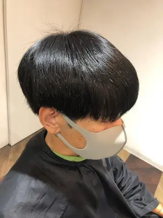 ショート メンズ 中村 玲美のヘアスタイル