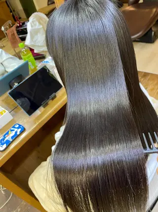 セミロング 山木 裕子のヘアスタイル