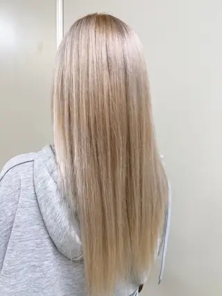 セミロング カラー ヘアアレンジ Stream1st TSUBASAのヘアスタイル