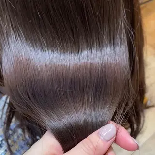 セミロング カラー 💍新宿ショート 💍岩田莉奈のヘアスタイル