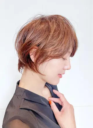 ショート ヘッドスパ/縮毛矯正 /横山陸人のヘアスタイル