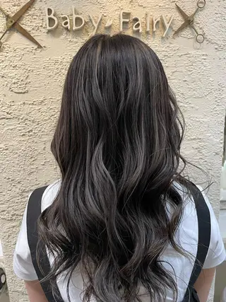 ロング カラー カラー職人 なかもと たつひろのヘアスタイル