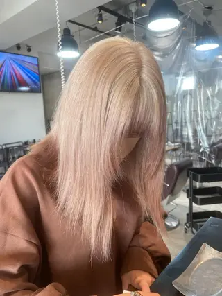 ロング カラー ヘアアレンジ 🌹TikTok４万 ﾌｫﾛﾜｰ🌹AKIのヘアスタイル