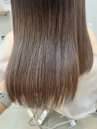 ミディアム 頭皮×髪質改善 透明感カラー💎中村のヘアスタイル