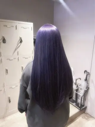 ロング カラー 髙𠩤 やよいのヘアスタイル