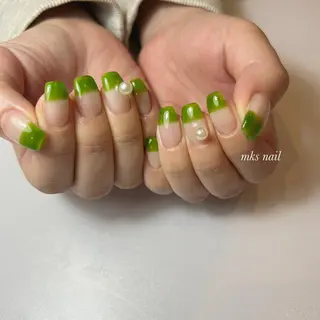 ネイル mks＊nail //  枚方長尾のネイルデザイン