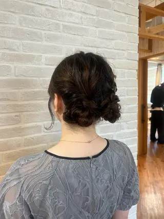 セミロング ヘアアレンジ Topstylist YUKIのヘアスタイル