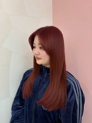 ロング HASHI AYAKAのヘアスタイル