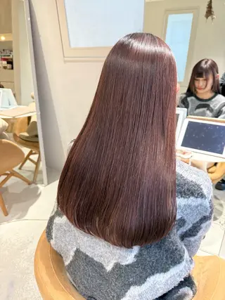 ロング カラー 🌷花屋併設サロン 荘司まゆり🌷のヘアスタイル