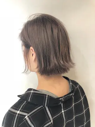 ショート カラー 女性リピ90%🍨 🩷佐藤みずきのヘアスタイル