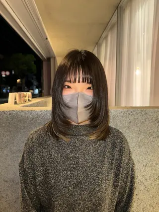 セミロング Casetta. もえか🌟のヘアスタイル