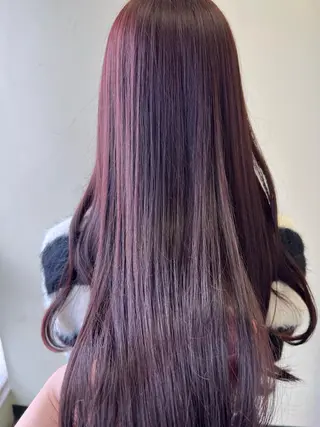ロング レイヤーカット 🇰🇷SAYAのヘアスタイル