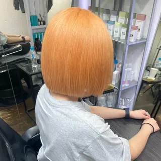 ショート カラー 💍ダメージ最小限 ブリーチ/ちさと💍のヘアスタイル