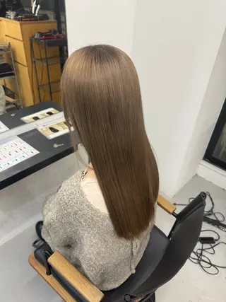 ロング カラー ゆうと/ブリーチモデ ル/ストレートモデルのヘアスタイル