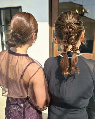 ロング 荒木 ひろかのヘアスタイル