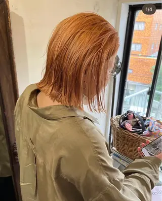 ショート カラー sakura カットモデル募集💖のヘアスタイル