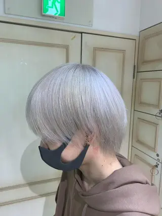 カラー ハイトーン職人 ♡中島凱人のヘアスタイル