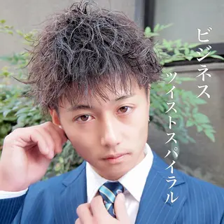 パーマ メンズ トレンドパーマ‼️ NAOKI💥のヘアスタイル