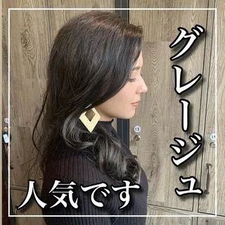 セミロング カラー ヘアアレンジ ワダ カイのヘアスタイル