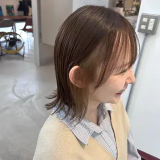 ミディアム 綿貫 美雪のヘアスタイル