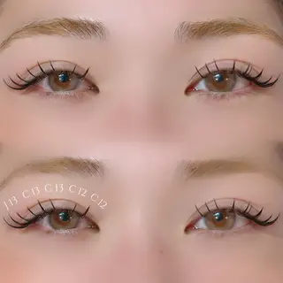 マツエク・マツパ ‎‎EYELIST‎ ‎🤍HARUKAのマツエク・マツパデザイン