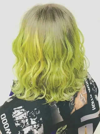 セミロング カラー ヘアアレンジ 成瀬 弘光のヘアスタイル