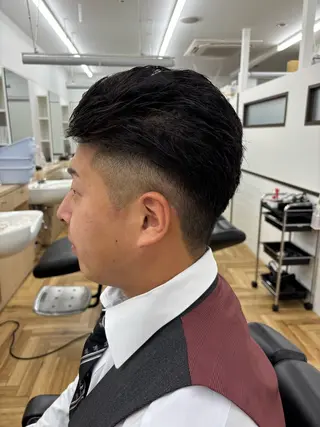 ミディアム メンズ 松澤 侑哉のヘアスタイル