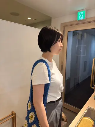 ショート ボブ/レイヤー ナカミネアキナのヘアスタイル
