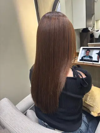 ロング 🌟美髪カラー🌟 縮毛矯正🌟曽我優海のヘアスタイル