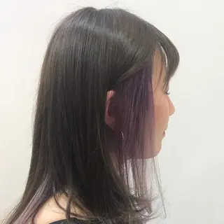 セミロング 若林 亜季のヘアスタイル