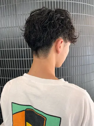 ショート パーマ メンズ 🔥メンズ専門 /福島慶也🔥のヘアスタイル