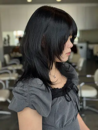 セミロング 🫧ヒシダアキ taboo.i🫧のヘアスタイル
