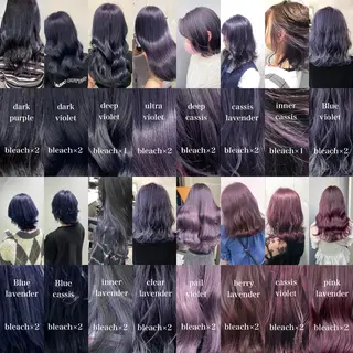 ロング カラー パーマ ヘアアレンジ メンズ キッズ ネイル マツエク・マツパ アイブロウ ウルフ&レイヤー特化 まとまる美髪矯正のヘアスタイル