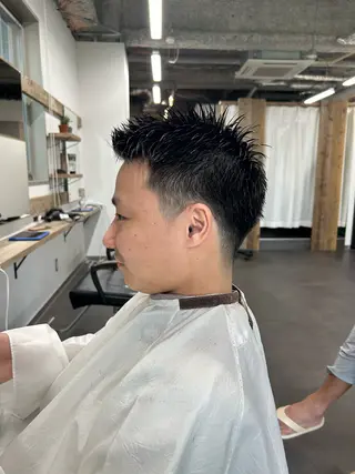 ショート flag hair レイナのヘアスタイル