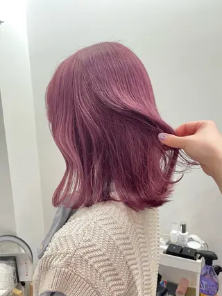 ミディアム カラー 🎀 原宿/ブリーチ 🎀　♡Reina♡のヘアスタイル