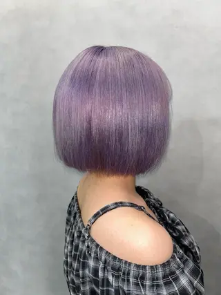 ミディアム ハイトーン・ボブ 🎀/𝐚𝐨𝐢のヘアスタイル