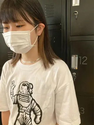 ミディアム カラーリスト菅野 竜矢🌈のヘアスタイル