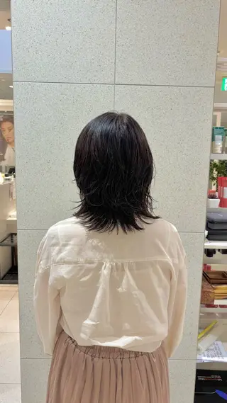 ミディアム 岩澤 帆空斗のヘアスタイル
