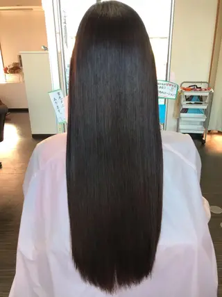 ロング 野澤 朱里のヘアスタイル