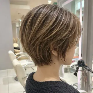 ショート 銀座ショートヘア特化 渡部 誠のヘアスタイル