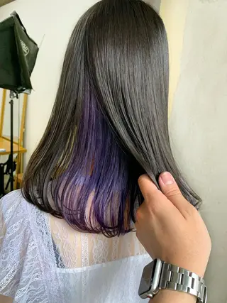 ミディアム カラー トリートメント /カラー/NAOKIのヘアスタイル