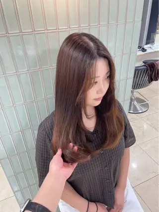 パーマ 佐藤 千夏のヘアスタイル
