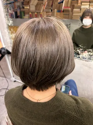 ミディアム カラー お任せヘア☘️☘️ 及川渚のヘアスタイル