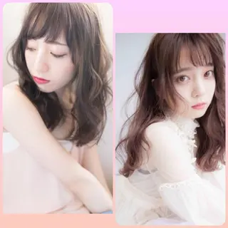 ロング ヘアアレンジ パーマ カラー キッズ ネイル マツエク・マツパ 【西八王子】Siq  ●FM●オーナーのヘアスタイル